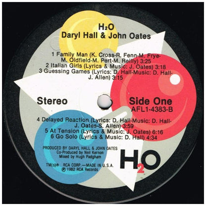 DARYL HALL & JOHN OATES - H2O | VINILO USADO
