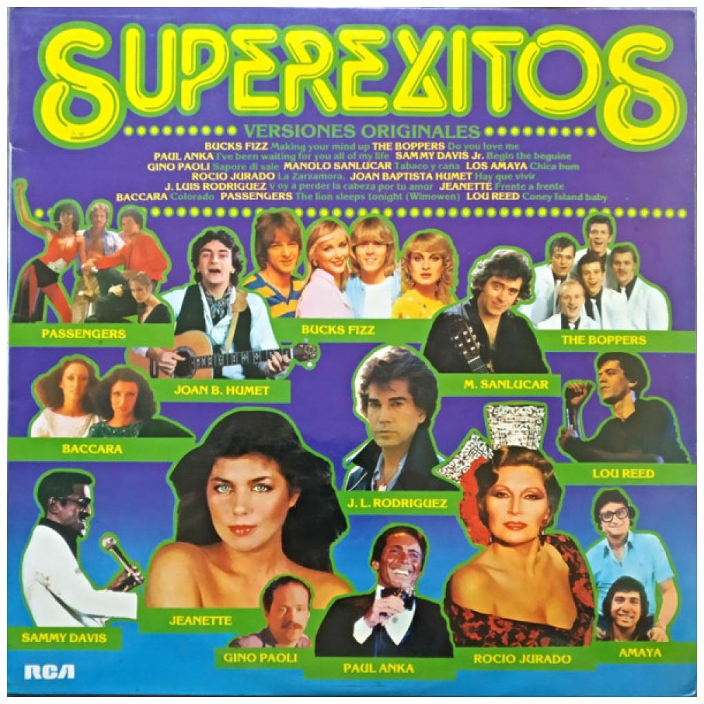 SUPEREXITOS - VERSIONES ORIGINALES: VARIOS ARTISTAS | VINILO USADO