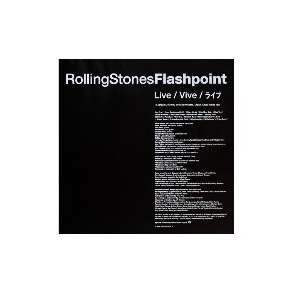 ROLLING STONES  - FLASHPOINT  | VINILO USADO