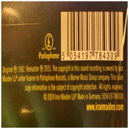 IRON MAIDEN  - THE NUMBER OF THE BEAST | VINILO