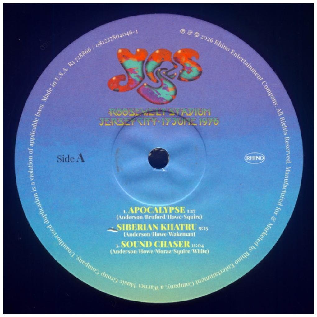 YES - ROOSEVELT STADIUM (JERSEY CITY, NJ, 17 JUNE 1976 LIVE) (3LP) | VINILO