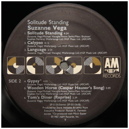 SUZANNE VEGA - SOLITUDE STANDING | VINILO USADO