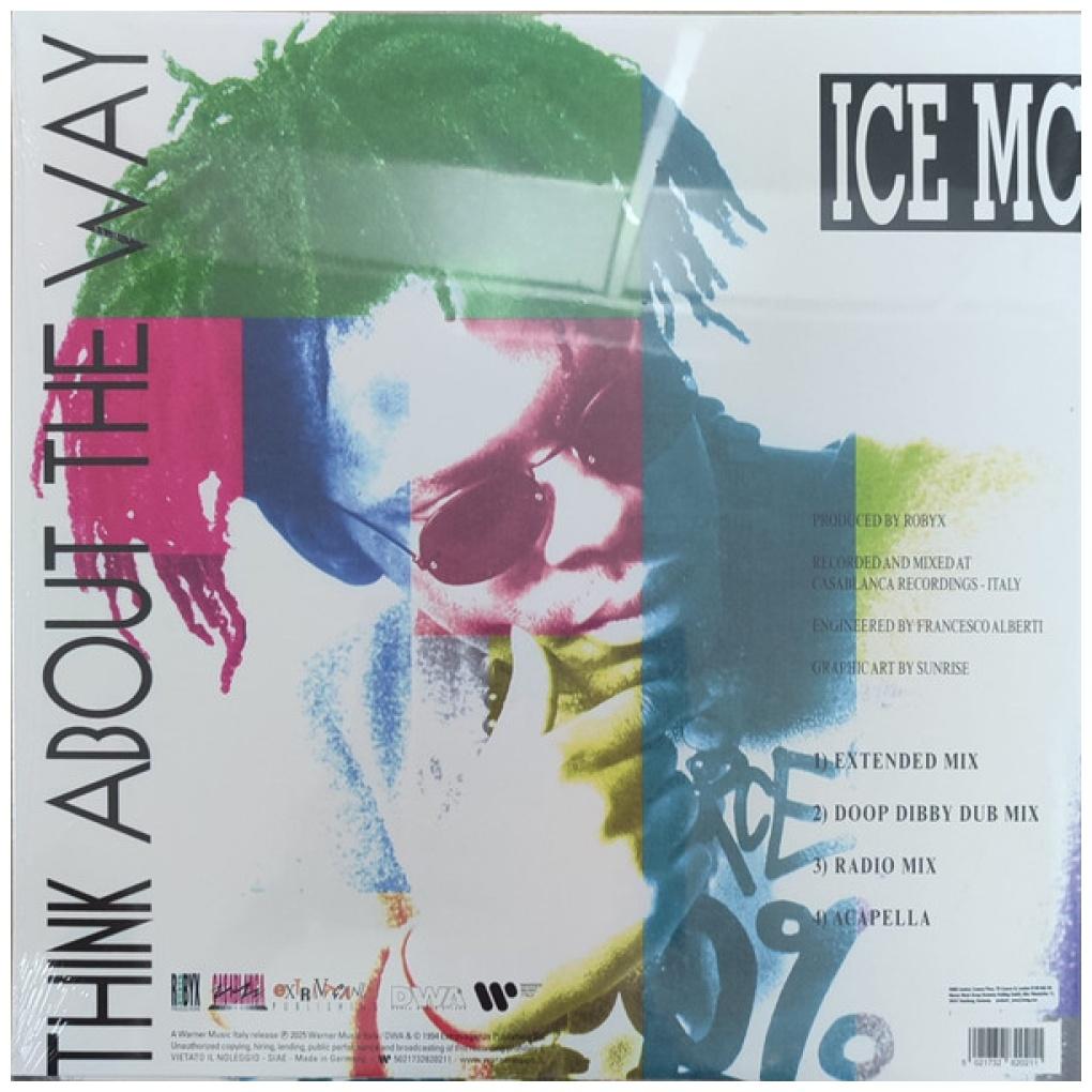 ICE MC - THINK ABOUT THE WAY (LTD EDITION) (GREEN VINYL) | 12'' MAXI SINGLE