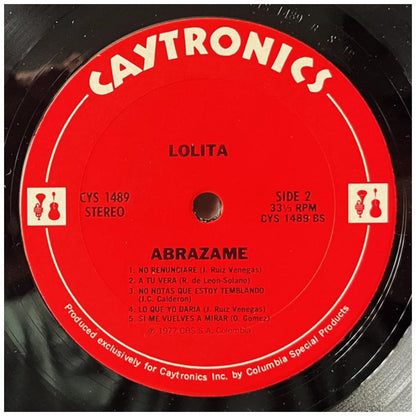 LOLITA - ABRAZAME | VINILO USADO