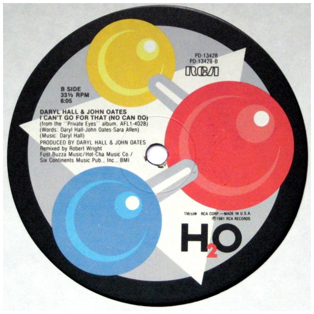DARYL HALL & JOHN OATES - I CAN'T GO FOR THAT (NO CAN DO) | 12'' MAXI SINGLE USADO
