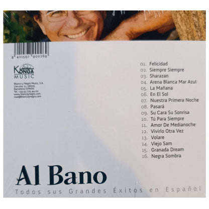 AL BANO - TODOS SUS GRANDES EXITOS EN ESPANOL | CD