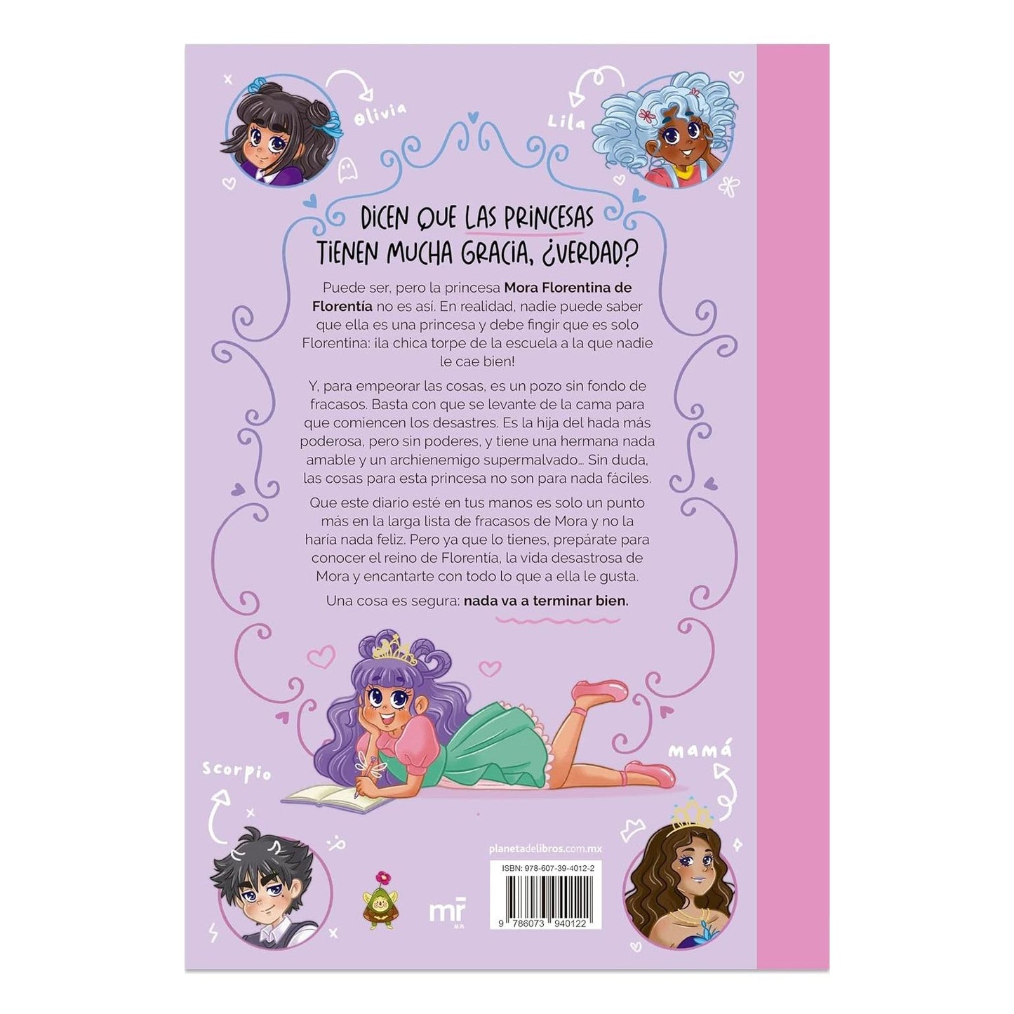 EL DIARIO DE UNA PRINCESA DESASTROSA (TAPA BLANDA) - MAIDY LACERDA | LIBRO