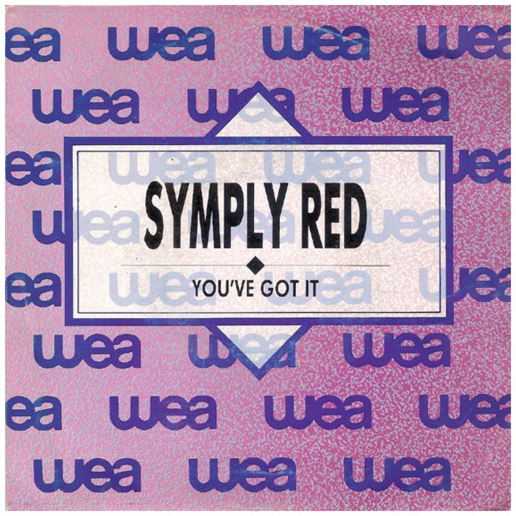 SIMPLY RED - YOU'VE GOT IT (PROMO COPY) | 7" SINGLE USADO