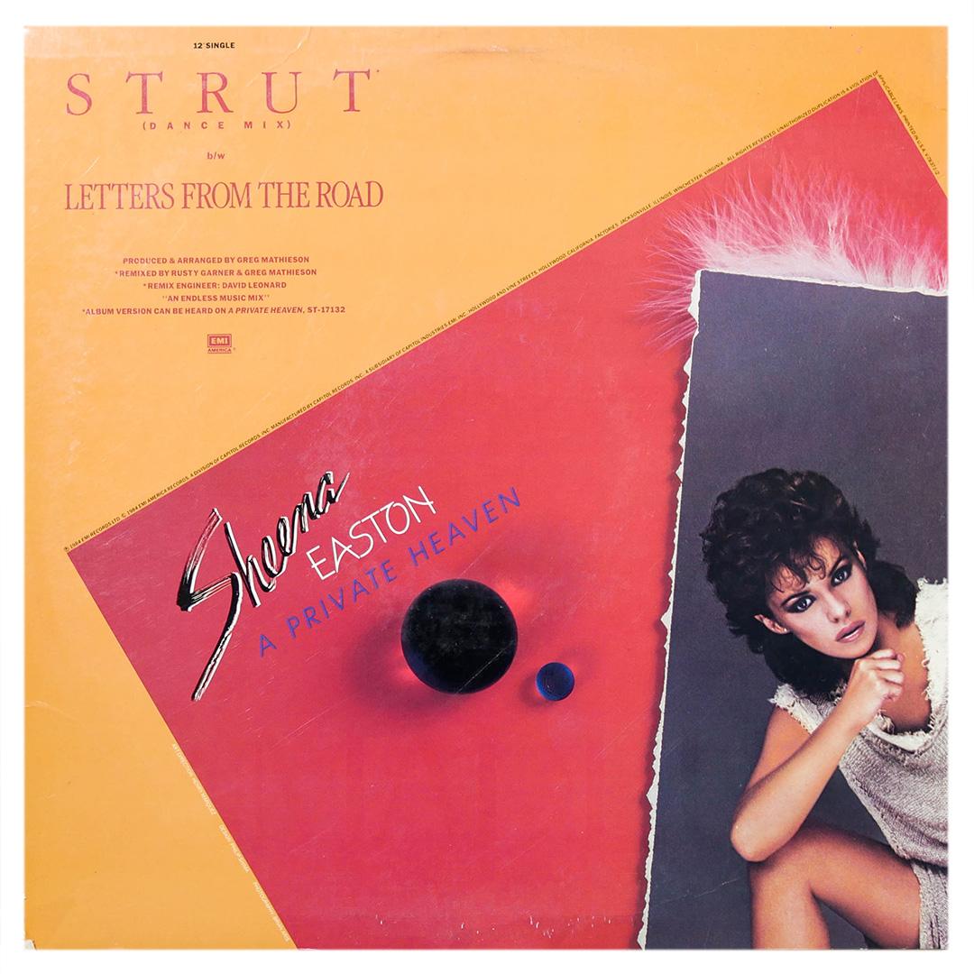 SHEENA EASTON - STRUT | 12" MAXI SINGLE USADO
