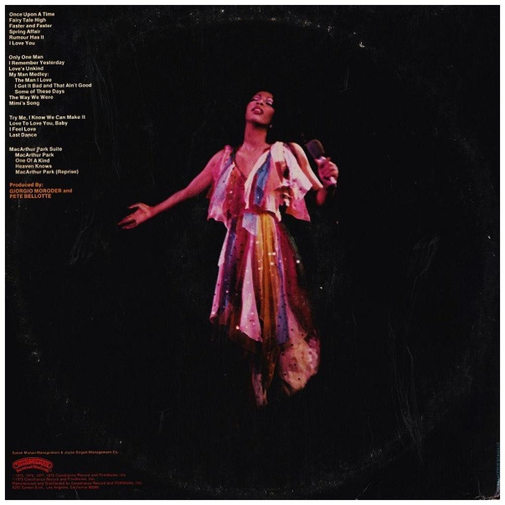 DONNA SUMMER - LIVE AND MORE (2LP) | VINILO USADO