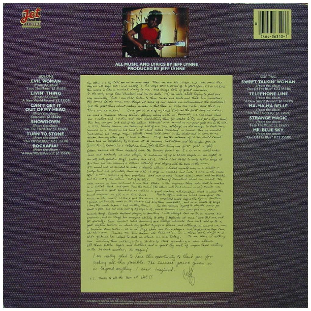 ELECTRIC LIGHT ORCHESTRA - ELO'S GREATEST HITS | VINILO USADO