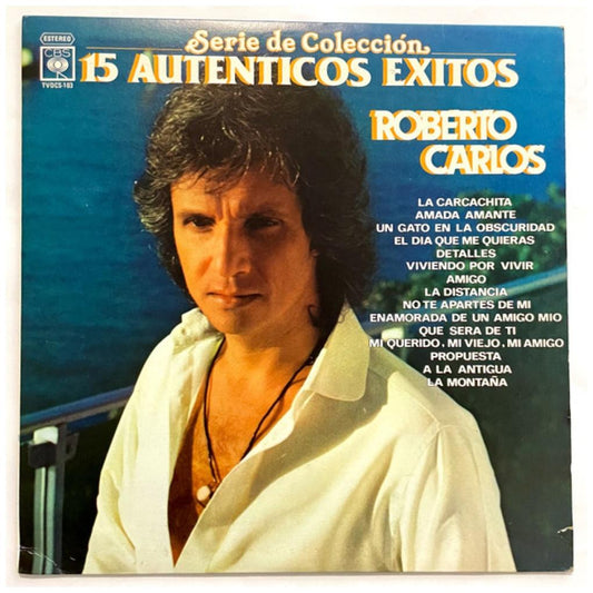 ROBERTO CARLOS - 15 AUTENTICOS EXITOS | VINILO USADO