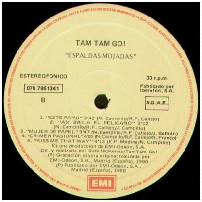 TAM TAM GO - ESPALDAS MOJADAS | VINILO USADO