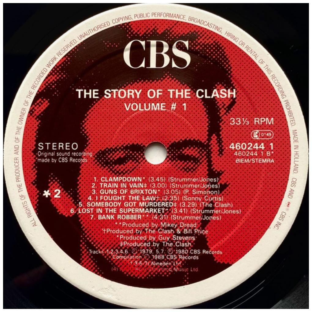 THE CLASH - THE STORY OF (2LP) | VINILO USADO