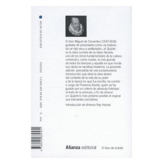 DON QUIJOTE  1 (TAPA RÚSTICA ) - MIGUEL DE CERVANTES | LIBRO