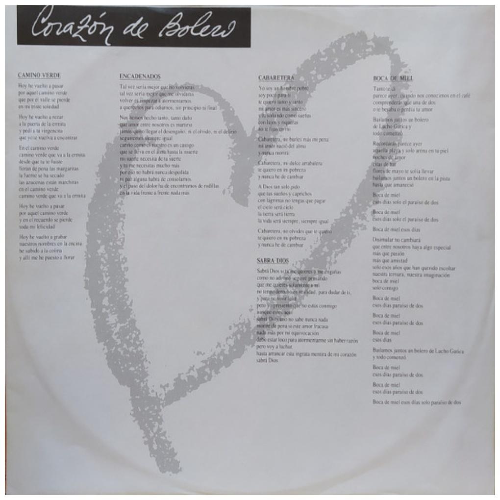 DYANGO - CORAZON DE BOLERO | VINILO USADO
