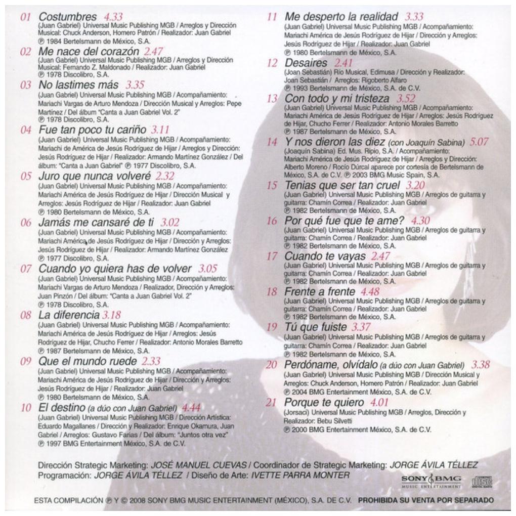 ROCIO DURCAL - LO ESENCIAL DE ROCIO DURCAL (3CD+DVD) | CD