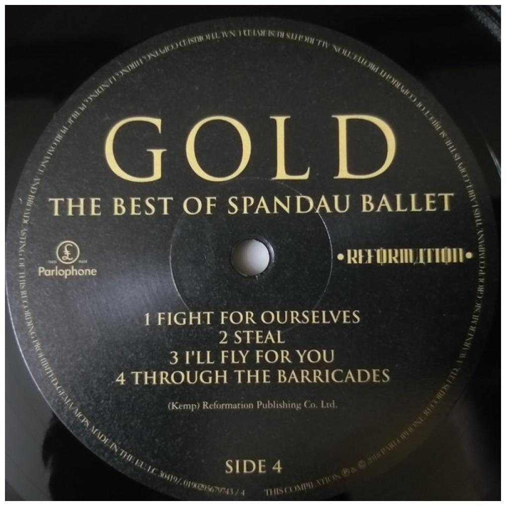 SPANDAU BALLET - GOLD: THE BEST OF (2LP) | VINILO