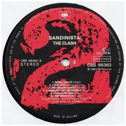 THE CLASH - SANDINISTA! | VINILO USADO