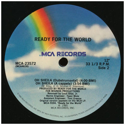 READY FOR THE WORLD - OH SHEEILA | 12" MAXI SINGLE VINILO USADO