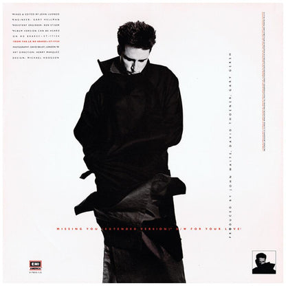JOHN WAITE - MISSING YOU (PROMO COPY) | 12'' MAXI SINGLE USADO