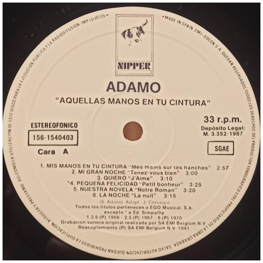 ADAMO - ADAMO EN ESPAÑOL (2LP) | VINILO USADO