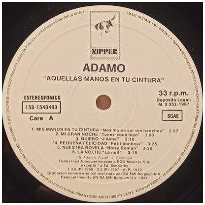 ADAMO - ADAMO EN ESPAÑOL (2LP) | VINILO USADO