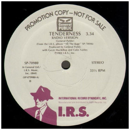 GENERAL PUBLIC - TENDERNESS | 12'' MAXI SINGLE USADO