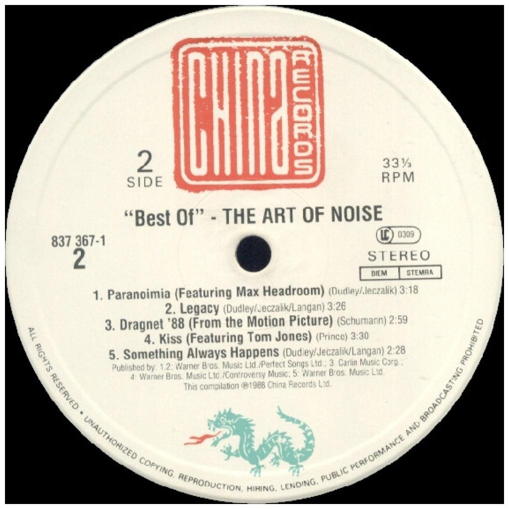 ART OF NOISE - THE BEST OF | VINILO USADO