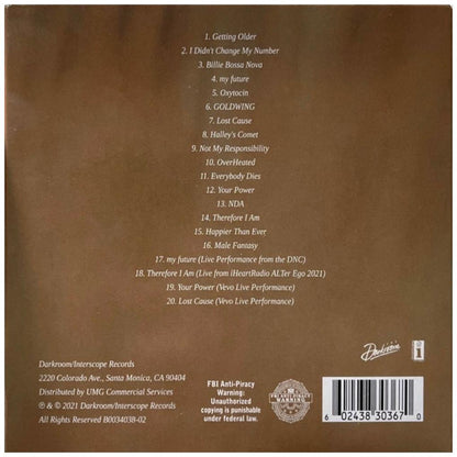 BILLIE EILISH  - HAPPIER THAN EVER (SPECIAL TOUR EDITION) | CD