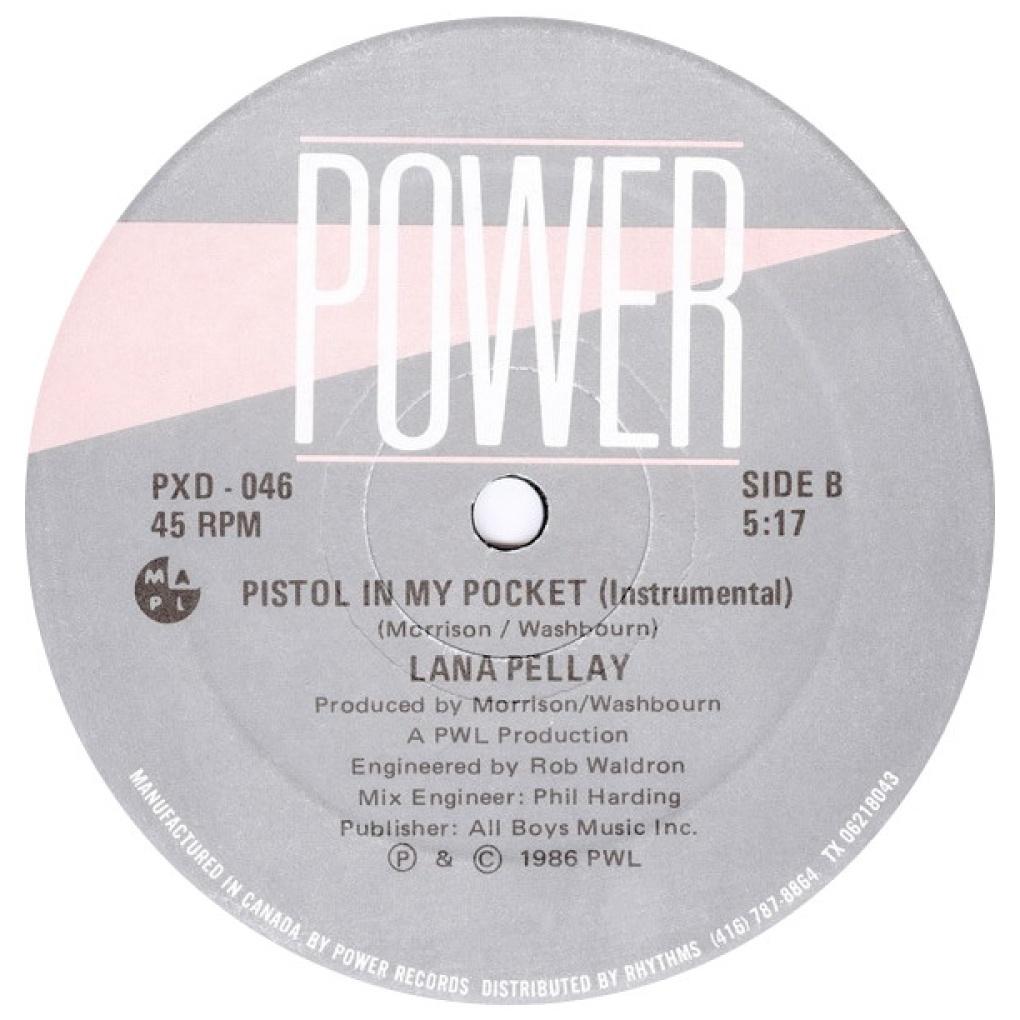 LANA PELLAY - PISTOL IN Y POCKET | 12'' MAXI SINGLE USADO