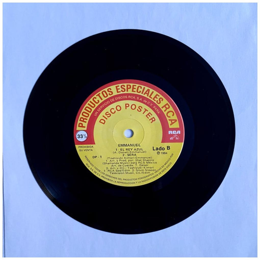 EMMANUEL - QUIERO DORMIR CANSADO/SERÁ (4 SUPER EXITOS) (PROMO COPY) | 7" SINGLE USADO