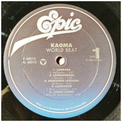 KAOMA - WORLDBEAT (VDE-NUEVO/SELLADO) (PROMO COPY) | VINILO USADO