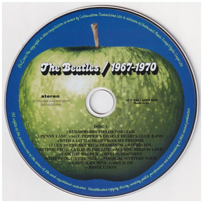 BEATLES  - 1967-1970: THE BLUE ALBUM (2CD) | CD