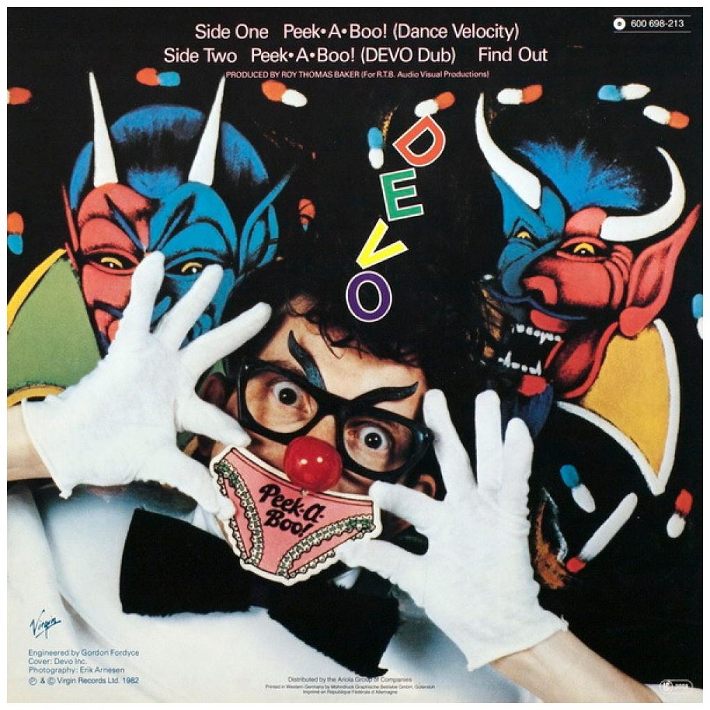 DEVO - PEEK-A-BOO! | 12'' MAXI SINGLE USADO