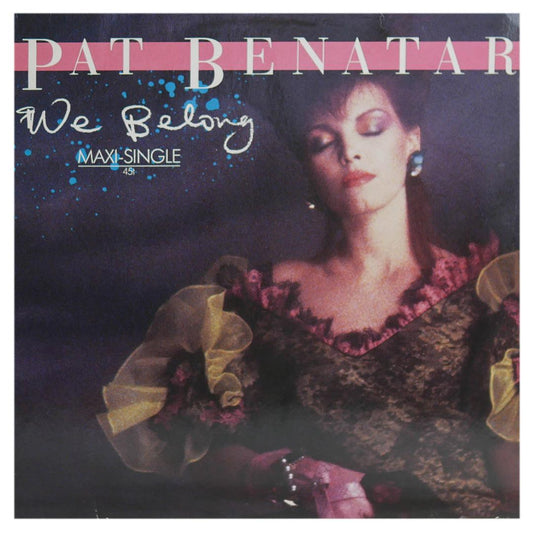 PAT BENATAR - WE BELONG/WE LIVE FOR LOVE (RE-MIX) | 12" MAXI SINGLE USADO