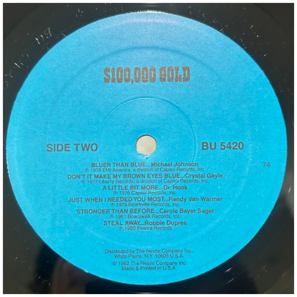 100.000 GOLD - 12 POPULAR HITS (VDE-NUEVO/SELLADO) | VINILO USADO