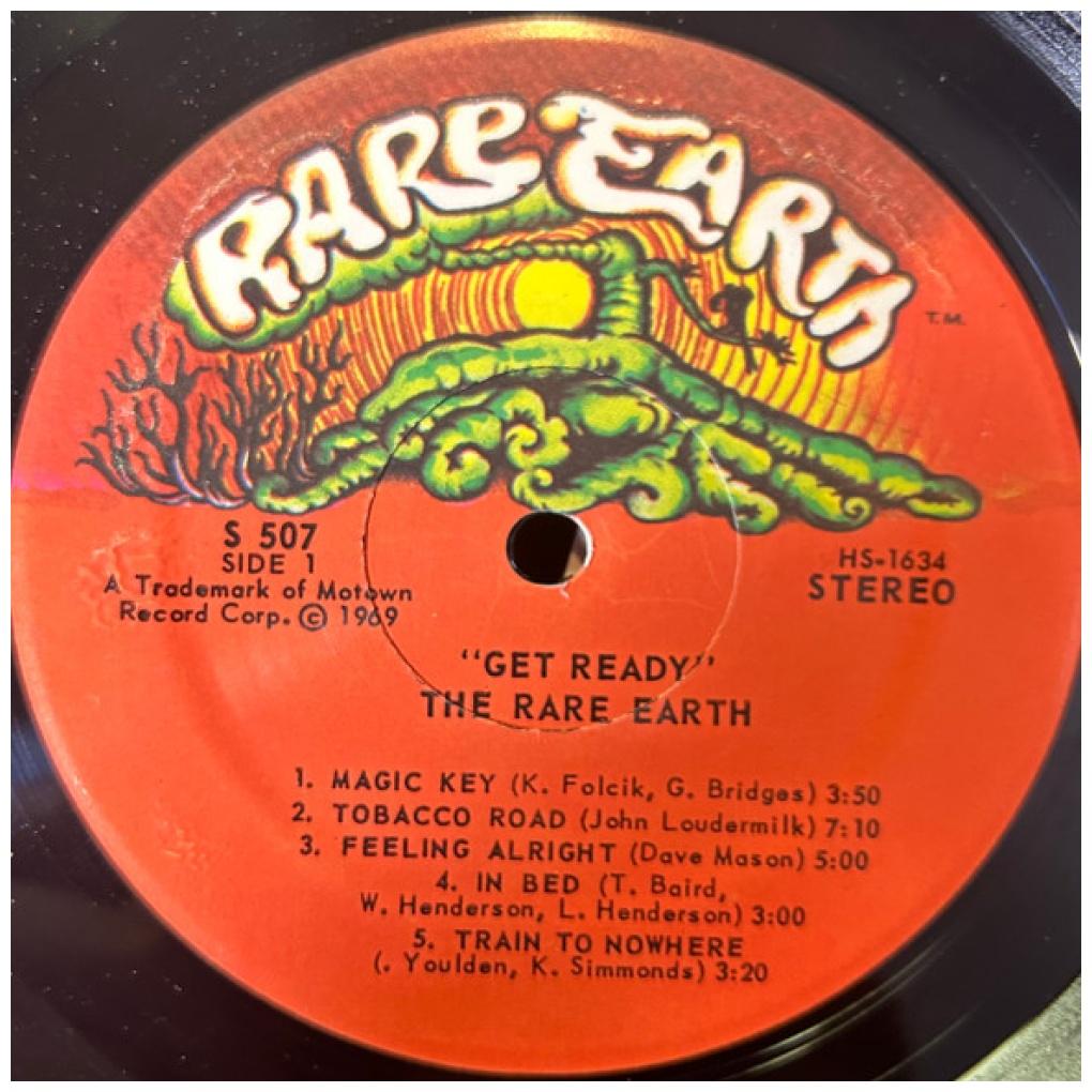 RARE EARTH - GET READY | VINILO USADO
