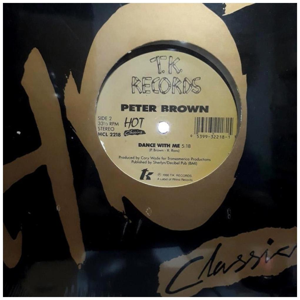 PETER BROWN - DO YOU WANNA GET FUNKY WITH ME/DANCE WITH ME | 12'' MAXI SINGLE USADO
