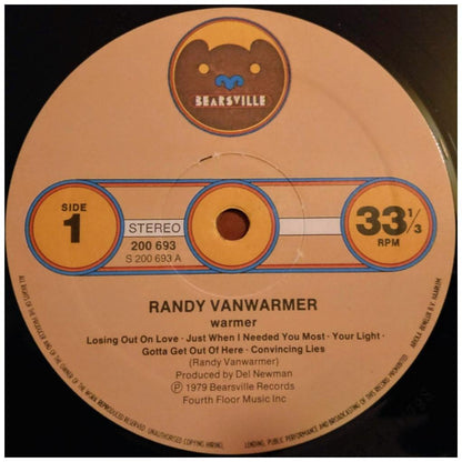 RANDY VANWARMER - WARMER | VINILO USADO