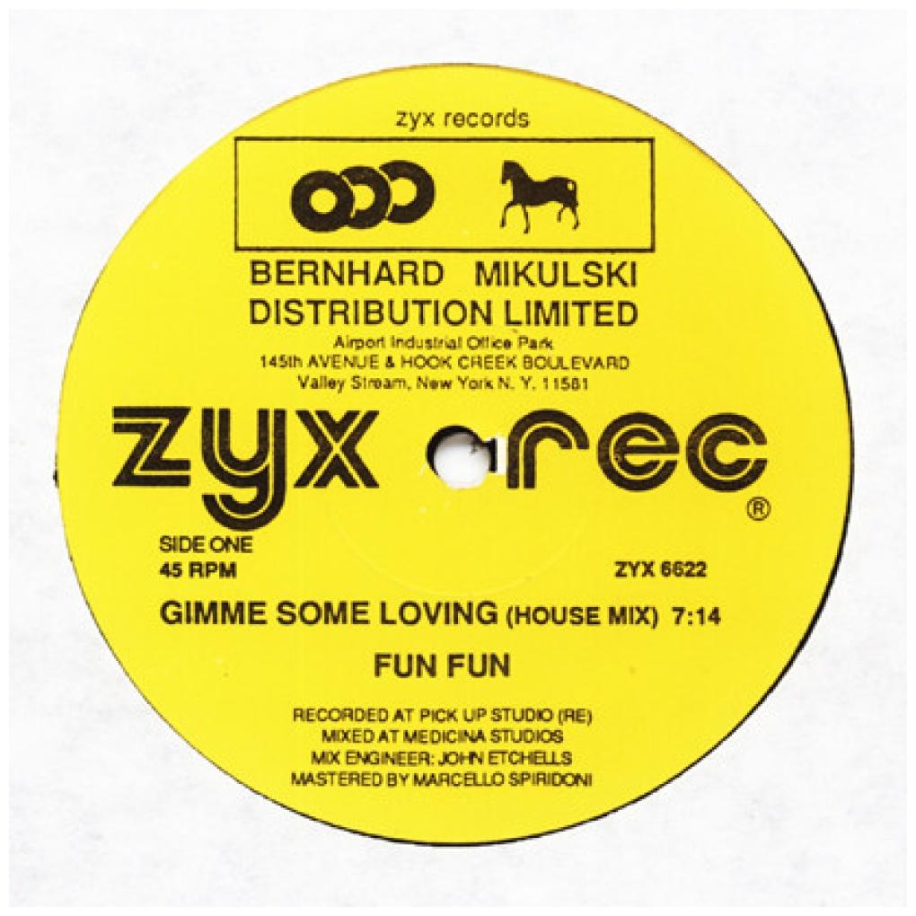 FUN FUN - GIMME SOME LOVING | 12'' MAXI SINGLE USADO