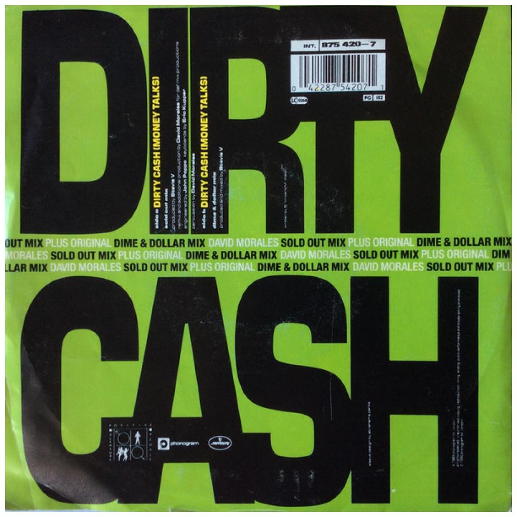 STEVIE V - DIRTY CASH | 7" SINGLE USADO