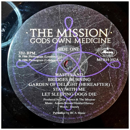 THE MISSION - GODS OWN MEDICINE | VINILO USADO