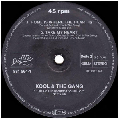 KOOL & THE GANG - FRESH | 12" MAXI SINGLE VINILO USADO