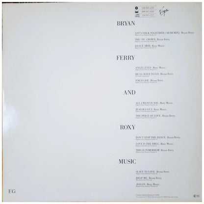 BRYAN FERRY & ROXY MUSIC - THE ULTIMATE COLLECTION | VINILO USADO