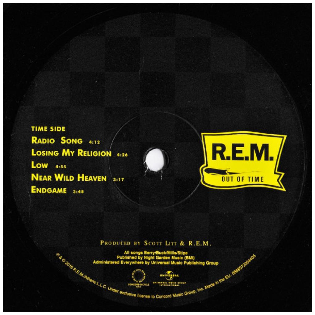 R.E.M - OUT OF TIME | VINILO