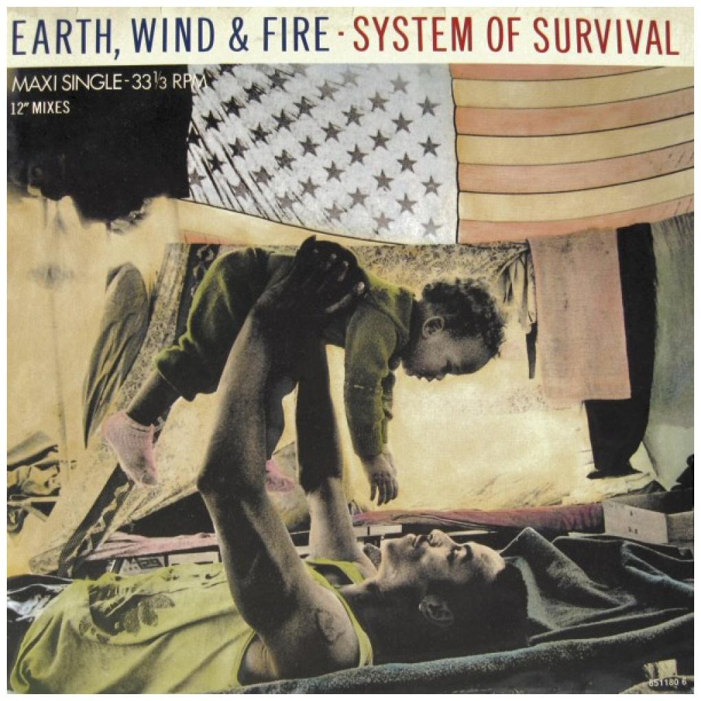 EARTH, WIND & FIRE - SYSTEM OF SURVIVAL | 12'' MAXI SINGLE USADO