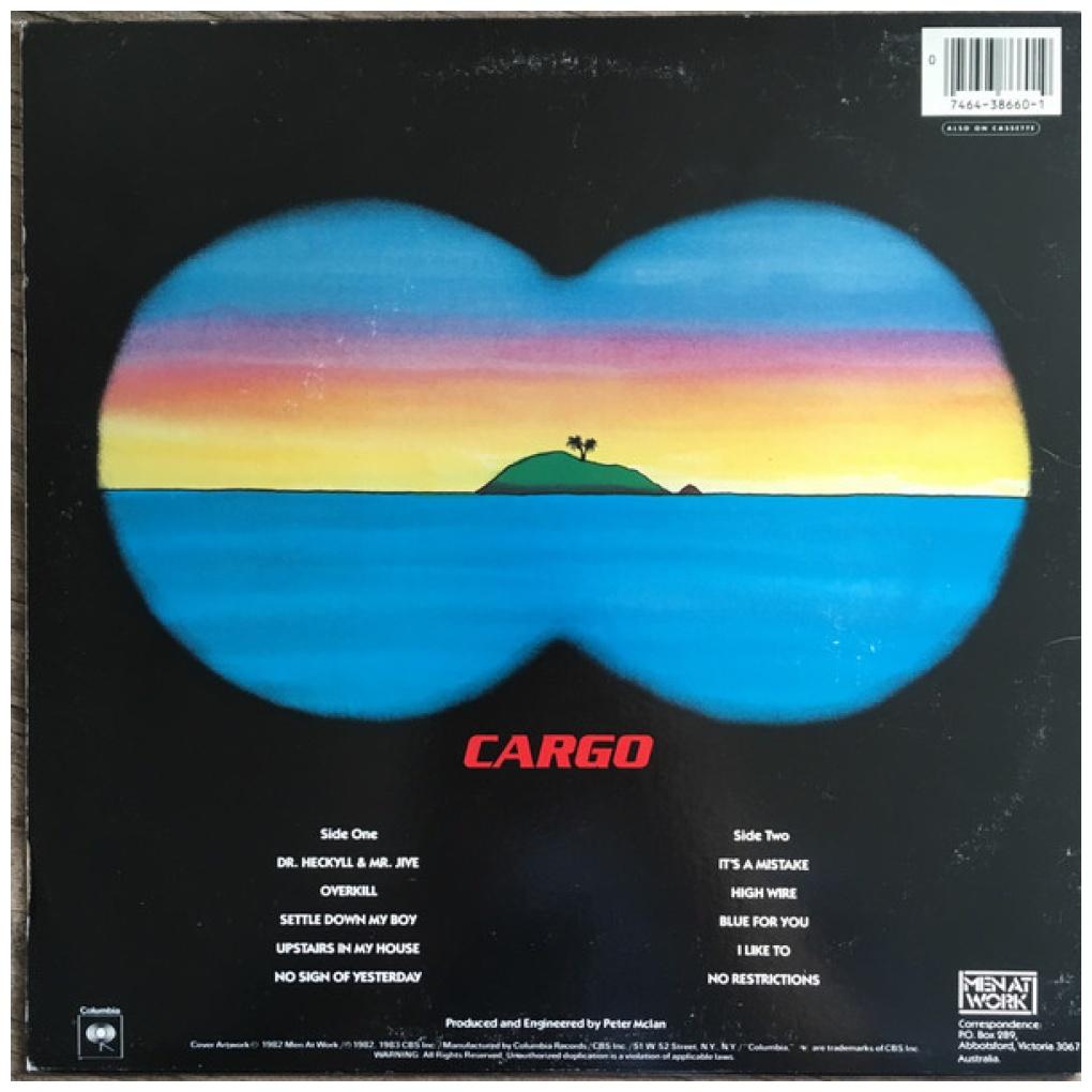MEN AT WORK - CARGO | VINILO USADO