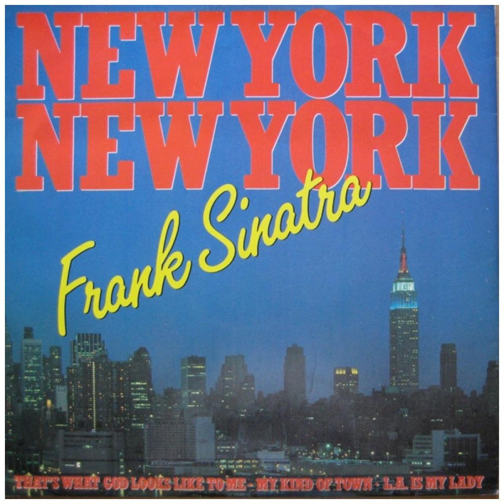FRANK SINATRA - NEW YORK NEW YORK/L.A. IS MY LADY | 12'' MAXI SINGLE USADO