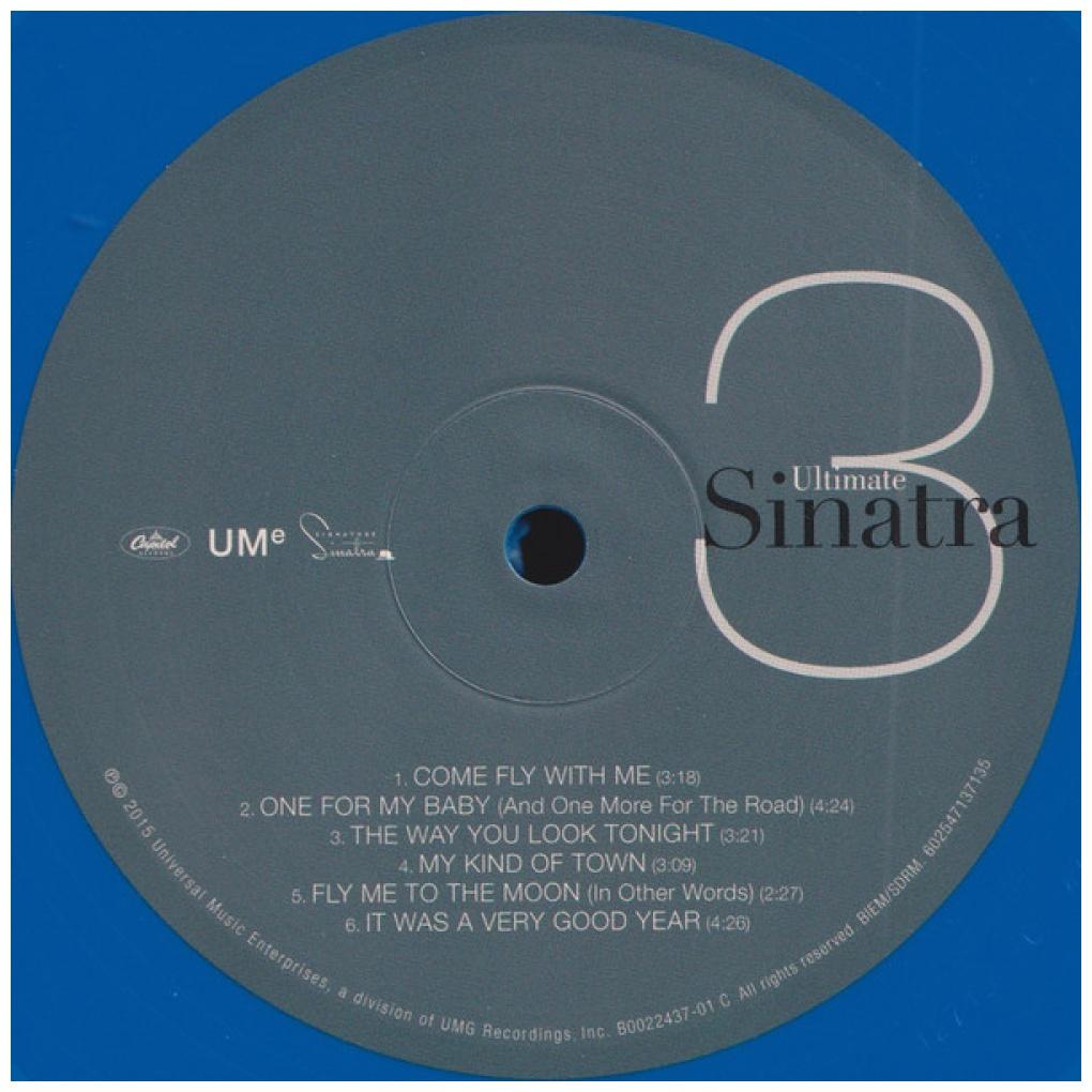 FRANK SINATRA - ULTIMATE SINATRA (2LP) (EXCLUSIVE BLUE VINYL) | VINILO